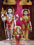 Bhagwan Shri Shankar, Shri Parvatiji and Shri Ganeshji